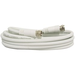 Câble Coaxial Connecteurs F Mâle/Mâle 2,5 m